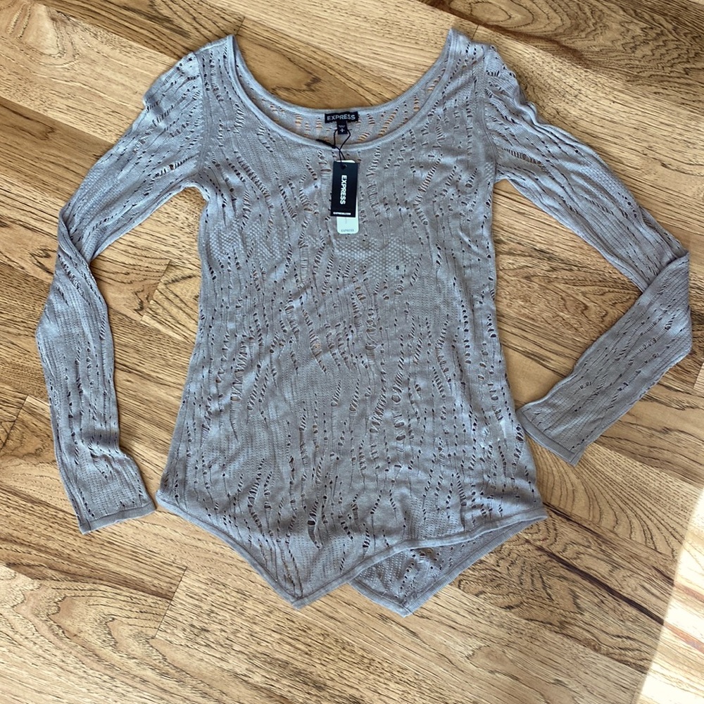 NWT Express long sleeved top